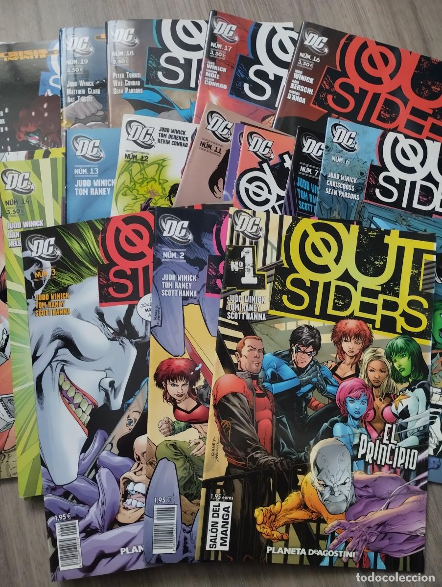 C&oacute;mics: OUTSIDERS VOLUMEN 1 COMPLETO DE PLANETA 20 NUMEROS - Foto 1