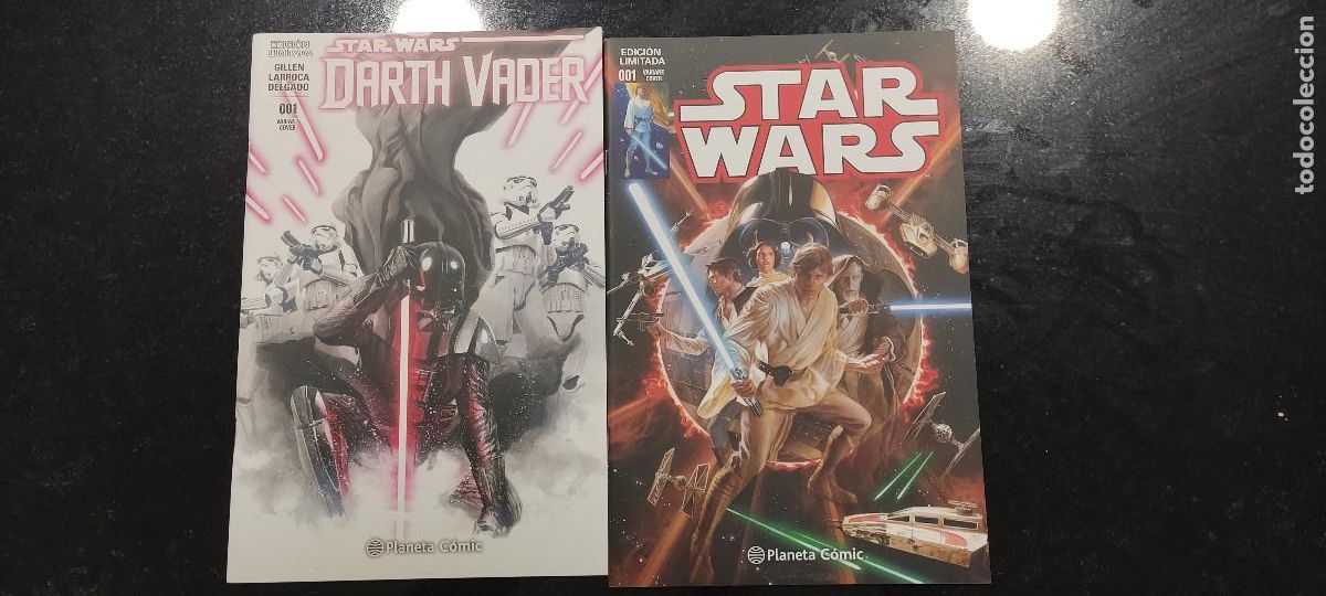 C&oacute;mics: Darth Vader 1 y Star Wars 1 Edici&oacute;n limitada en grapa - Foto 1