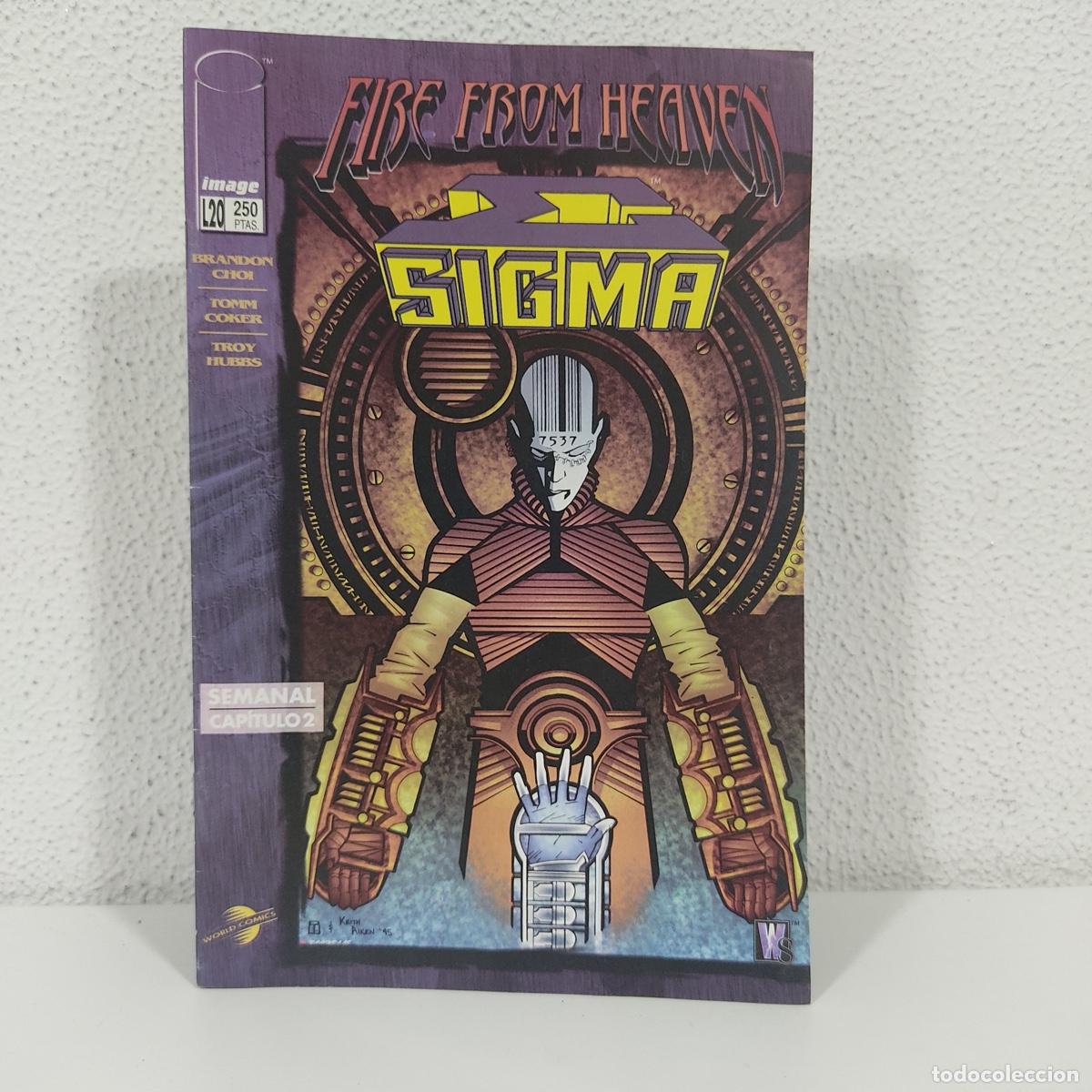 C&oacute;mics: N&uacute;mero 2 FIRE FROM HEAVEN SIGMA Image Planeta de Agostini Comics - Foto 1