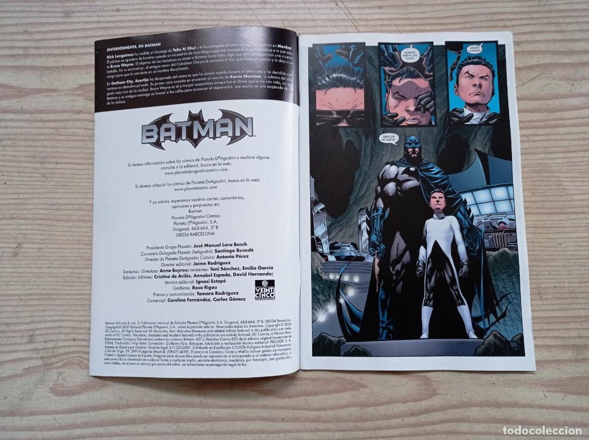 C&oacute;mics: Batman - Volumen II - Numero 3 - 2007 - Planeta - Foto 2