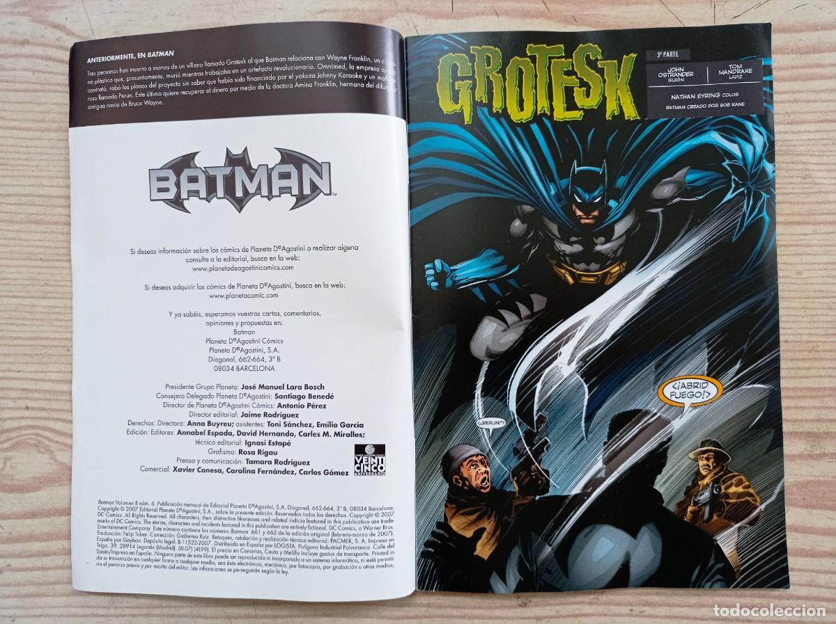 C&oacute;mics: Batman - Volumen II - Numero 6 - 2007 - Planeta - Foto 2