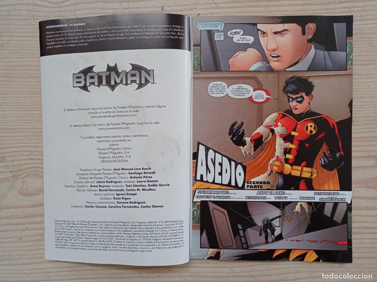 C&oacute;mics: Batman - Volumen II - Numero 10 - 2007 - Planeta - Foto 2
