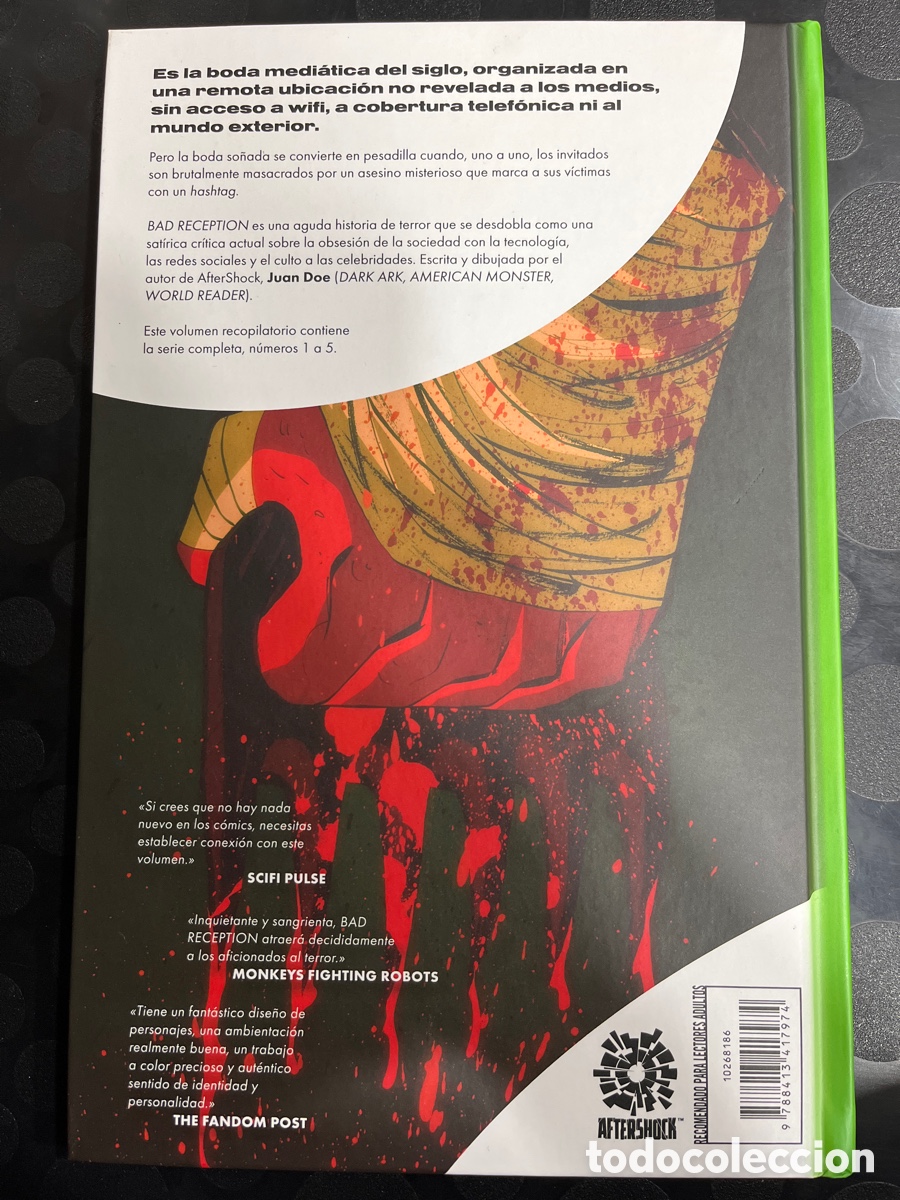 C&oacute;mics: BAD RECEPTION de JUAN DOE AFTERSHOCK ( 2021 ) - Foto 2
