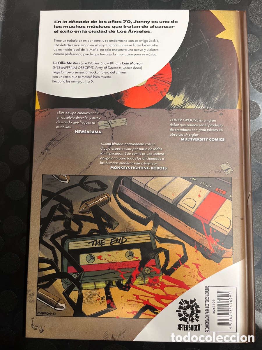 C&oacute;mics: KILLER GROOVE de OLLIE MASTERS y EOIN MARRON AFTERSHOCK ( 2021 ) - Foto 2