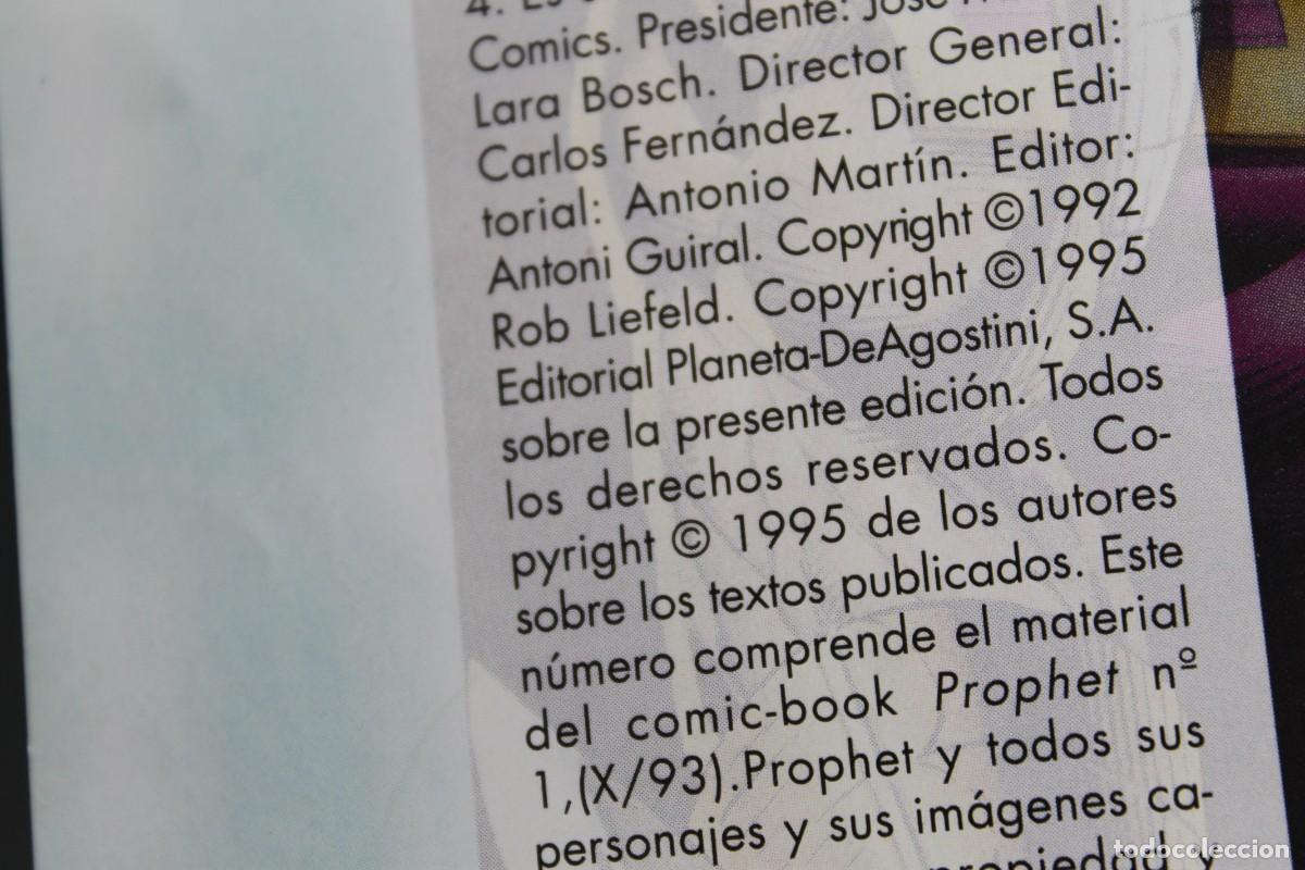 C&oacute;mics: LOTE 5 COMICS PROPHET 1996 - Foto 12