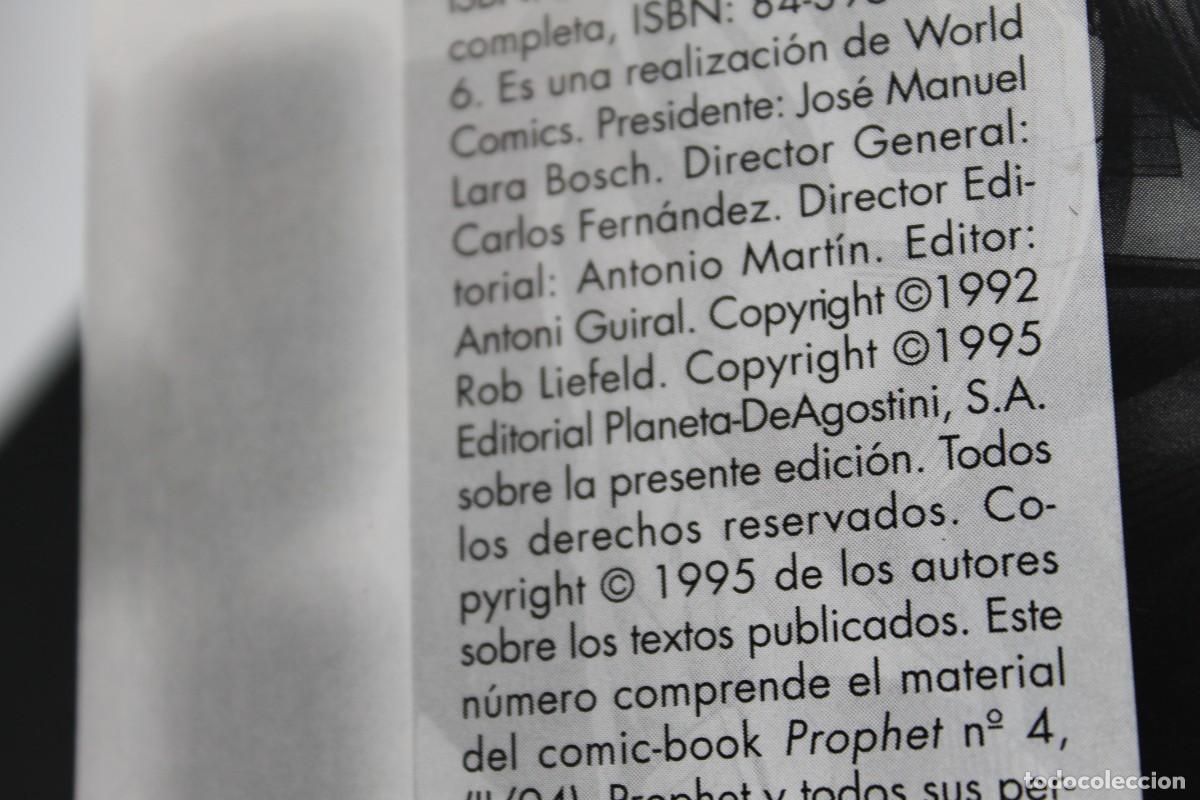 C&oacute;mics: LOTE 5 COMICS PROPHET 1996 - Foto 13