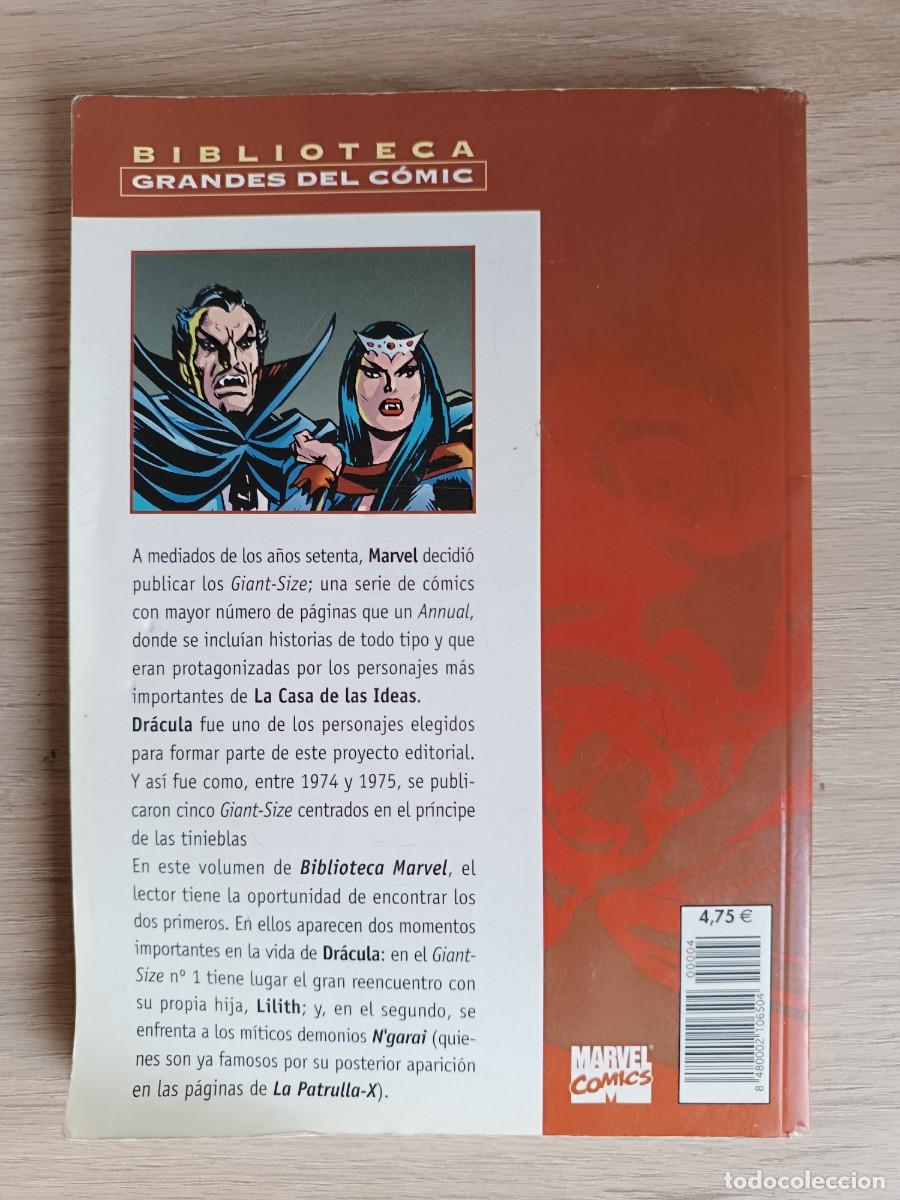 C&oacute;mics: BIBLIOTECA GRANDES DEL COMIC -DR&Aacute;CULA 4-PLANETA - Foto 2