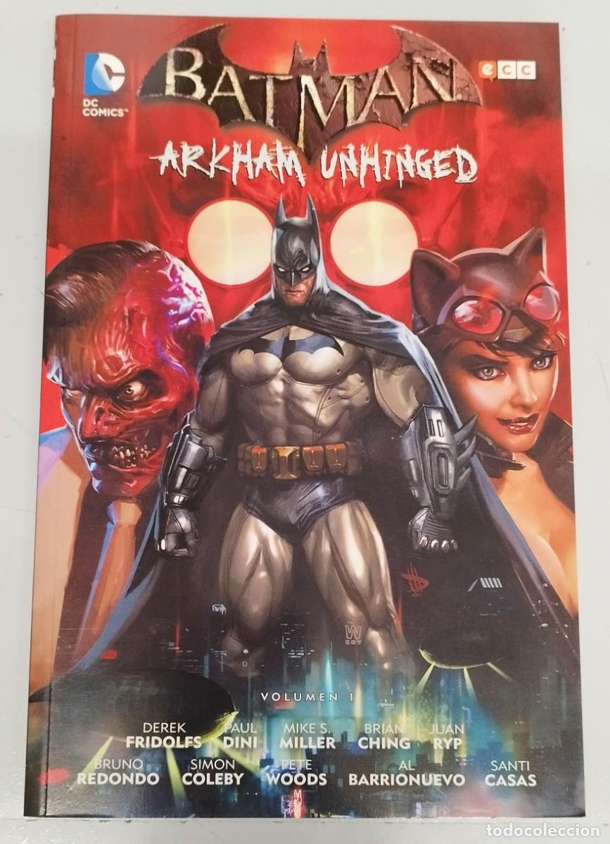 C&oacute;mics: BATMAN : ARKHAM UNHINGED VOLUMEN 1 - DEREK FRIDOLS / DC - ECC - Foto 1