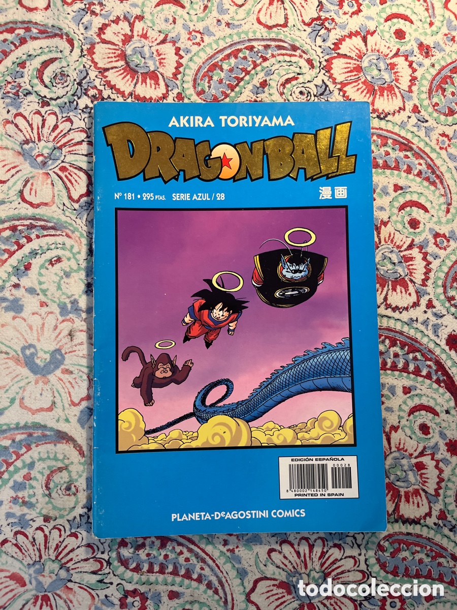 Comics: DRAGON BALL, NUMERO 181, SERIE AZUL 28, PLANETA DE AGOSTINI)