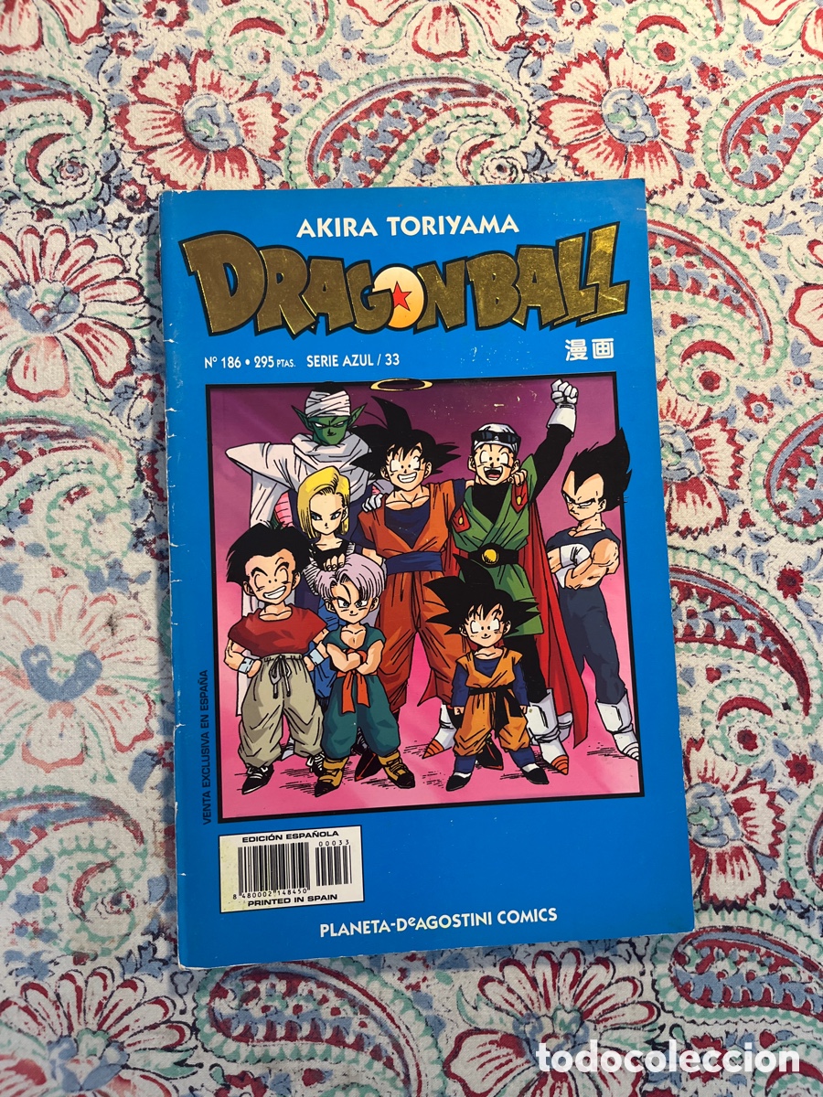 Comics: DRAGON BALL, NUMERO 186, SERIE AZUL33, PLANETA DE AGOSTINI)