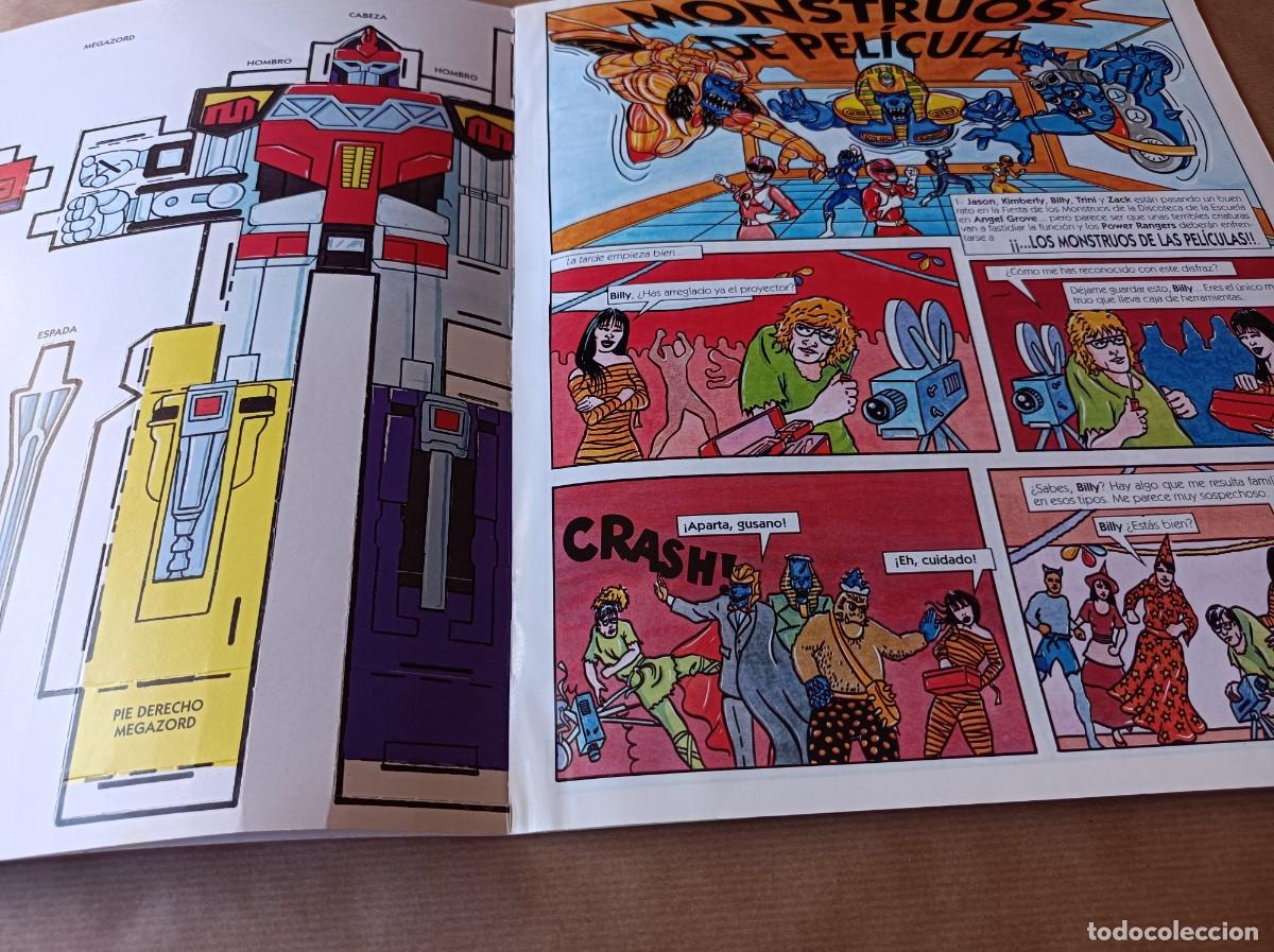 C&oacute;mics: LIBRO DE MODELOS POWER RANGERS - RECORTABLE PARA MONTAR - Foto 9