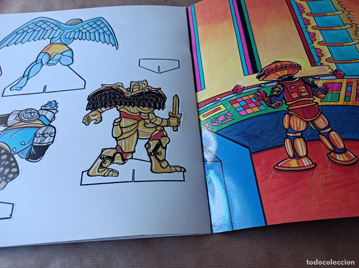 C&oacute;mics: LIBRO DE MODELOS POWER RANGERS - RECORTABLE PARA MONTAR - Foto 13