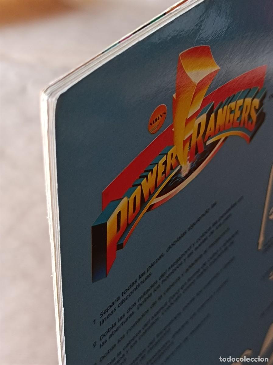 C&oacute;mics: LIBRO DE MODELOS POWER RANGERS - RECORTABLE PARA MONTAR - Foto 22