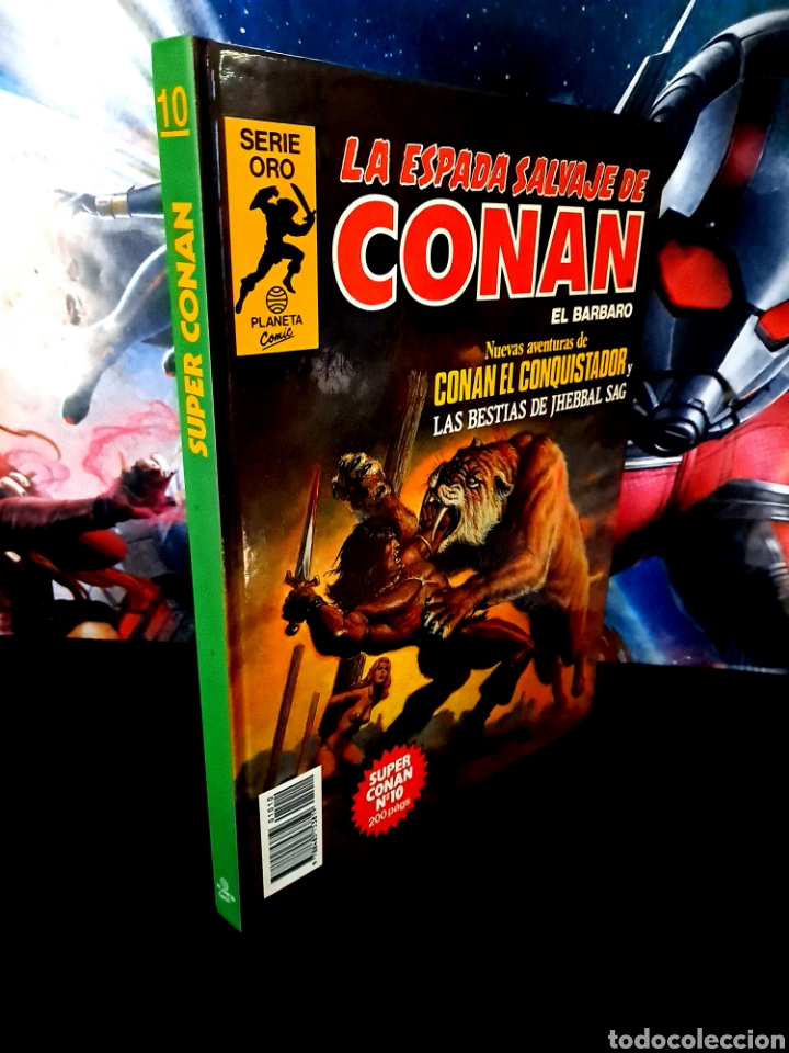 Comics: EXCELENTE ESTADO 1&deg; PRIMERA EDICION LA ESPADA SALVAJE SUPER CONAN 10 PLANETA TOMO