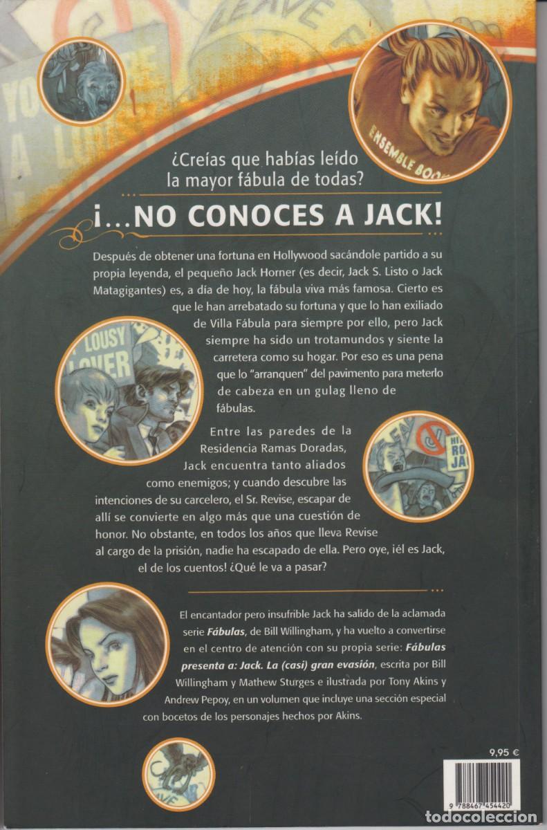 C&oacute;mics: F&Aacute;BULAS PRESENTA: JACK - LA (CASI) GRAN EVASI&Oacute;N - Foto 2