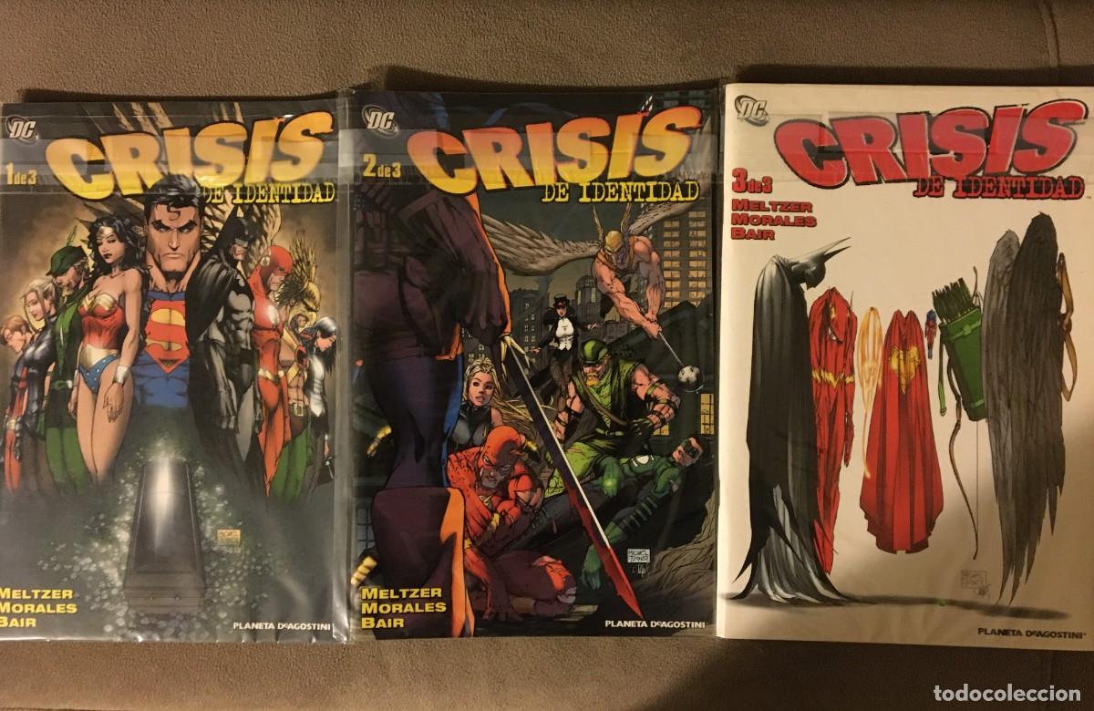 C&oacute;mics: Crisis de Identidad. Planeta Grapa. 3 n&uacute;meros. Completa. DC - Foto 1