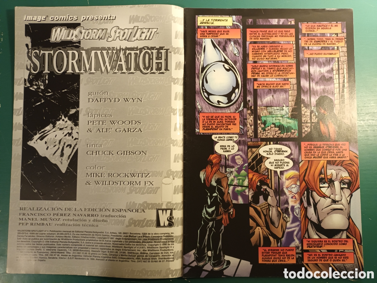 C&oacute;mics: Wildstorm Spotlight N&deg; 4 StormWatch IMAGE - Foto 2