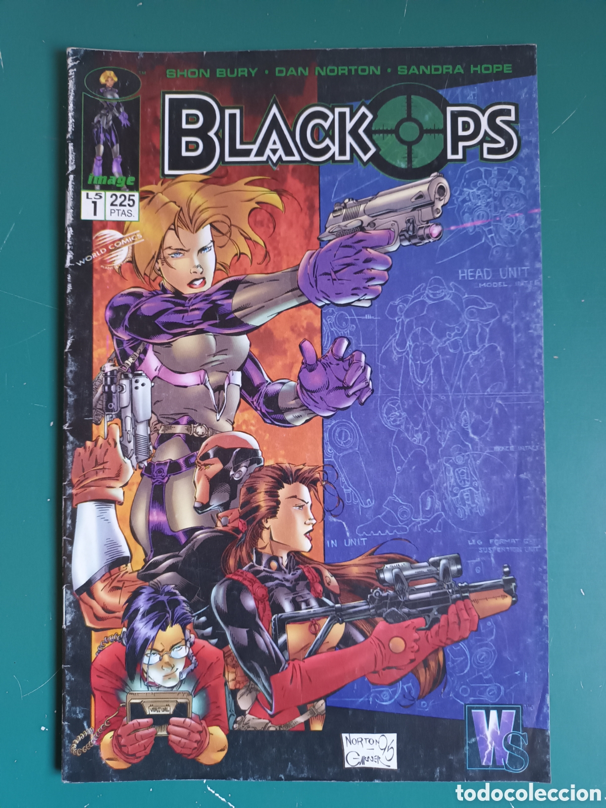 C&oacute;mics: Black Ops N&deg; 1 IMAGE - WILDSTORM 1997 - Foto 1