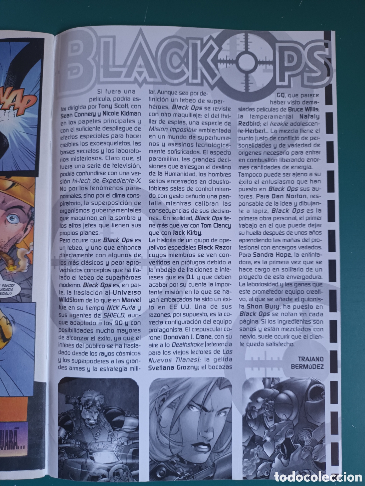 C&oacute;mics: Black Ops N&deg; 1 IMAGE - WILDSTORM 1997 - Foto 4