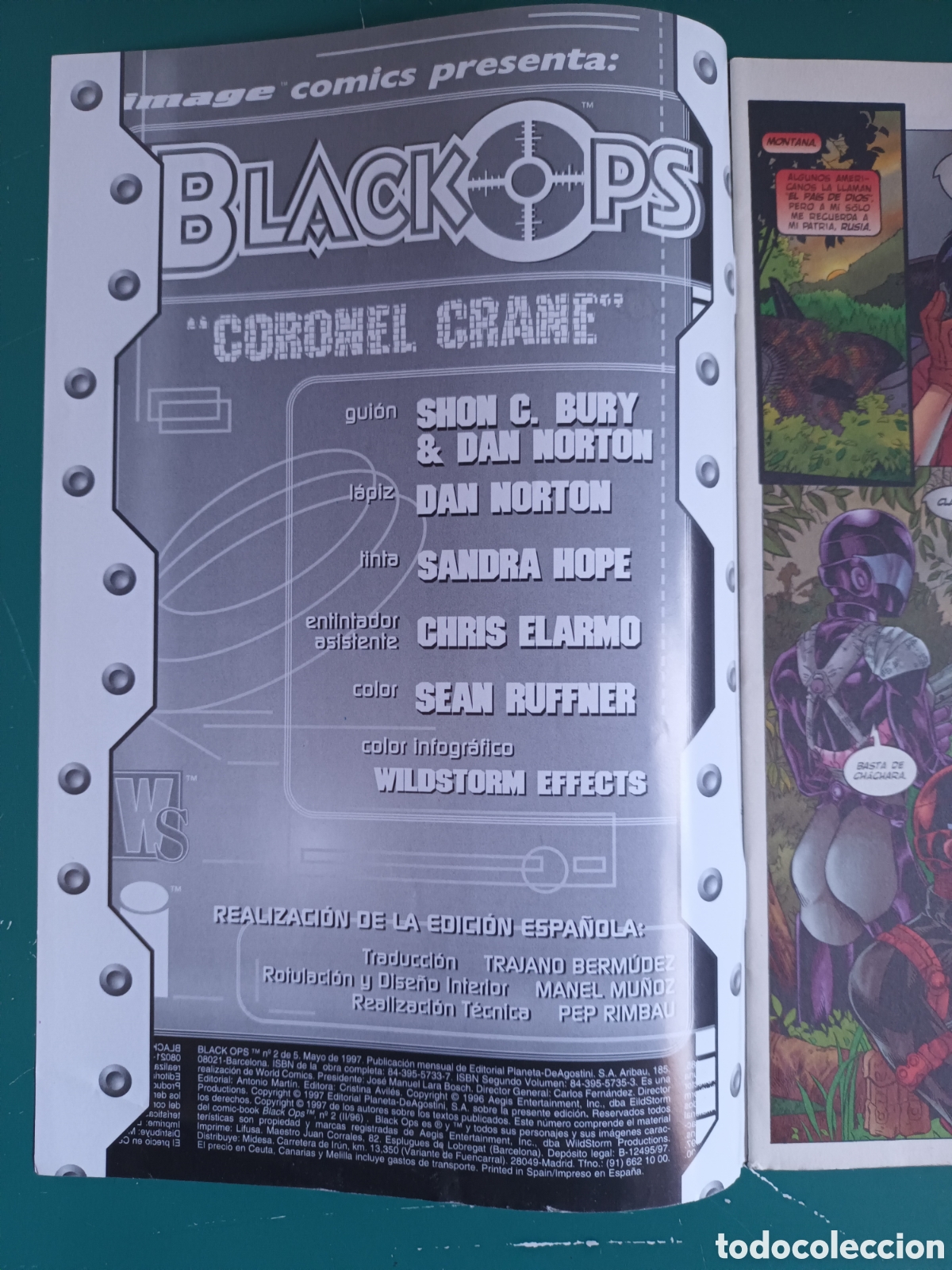 C&oacute;mics: Black Ops N&deg; 2 IMAGE - WILDSTORM - Foto 2