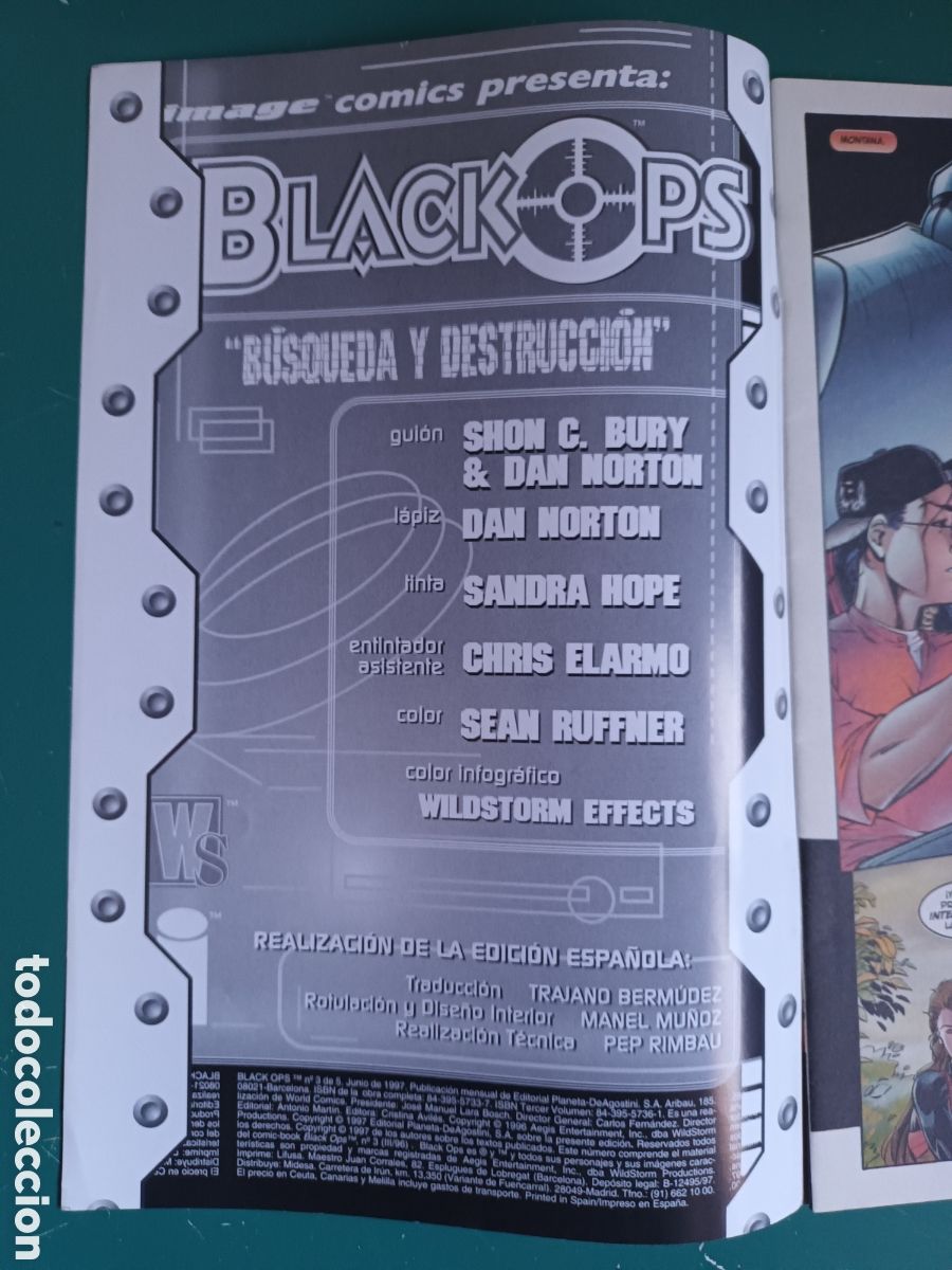 C&oacute;mics: Black Ops N&deg; 3 IMAGE - WILDSTORM - Foto 2