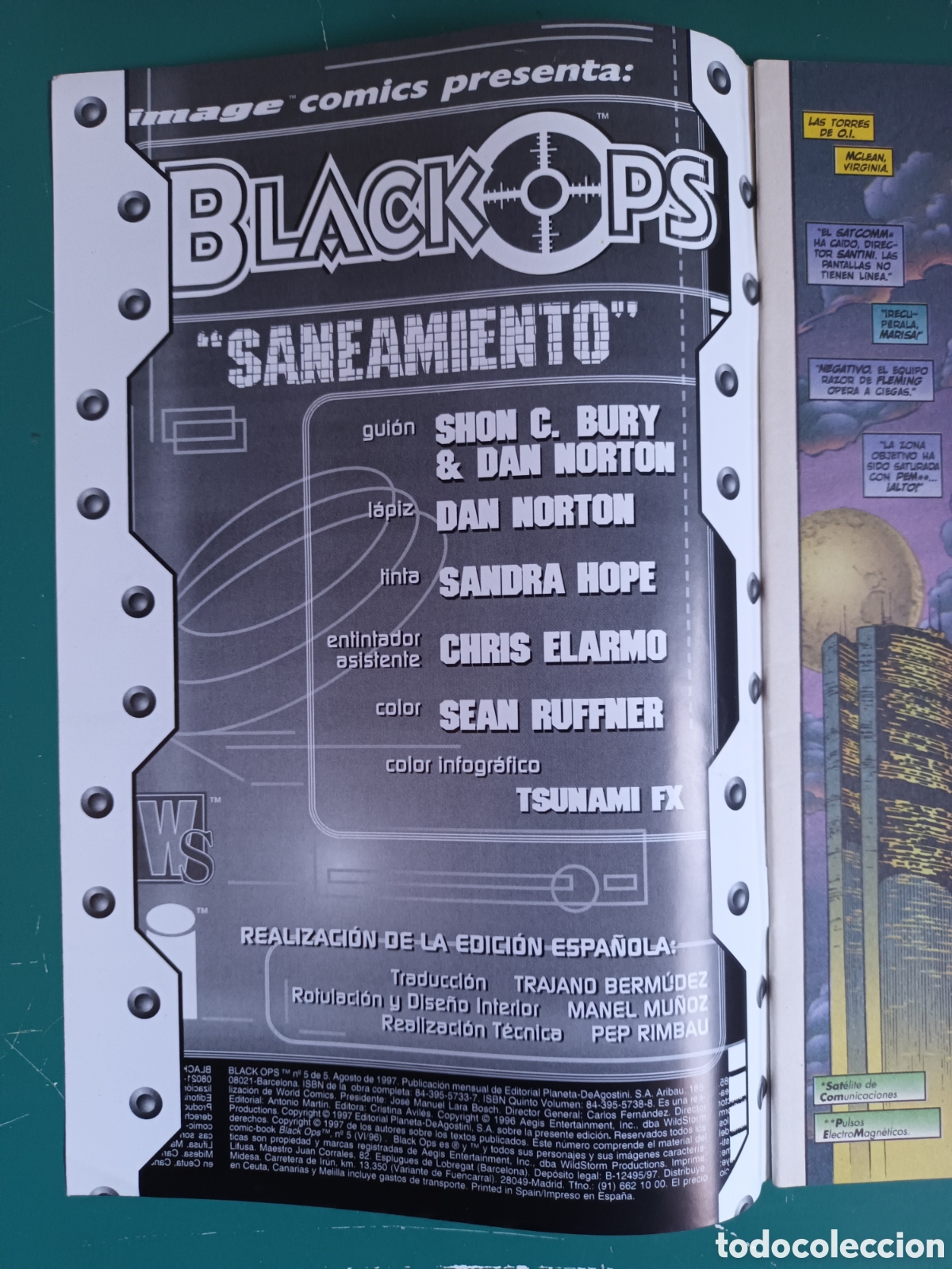C&oacute;mics: Black Ops N&deg; 5 IMAGE - WILDSTORM - Foto 2
