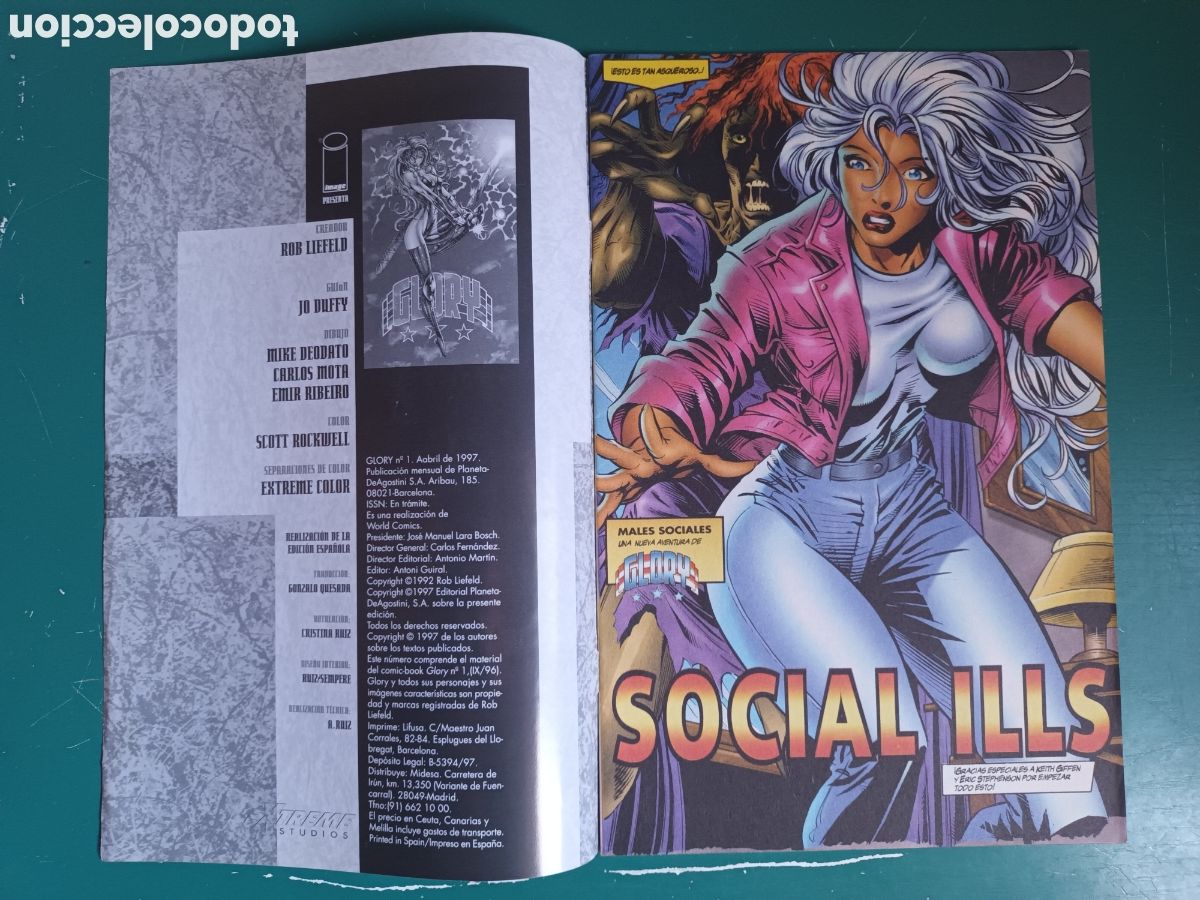 C&oacute;mics: Glory N&deg; 1 IMAGE - WORLD COMICS - Foto 2