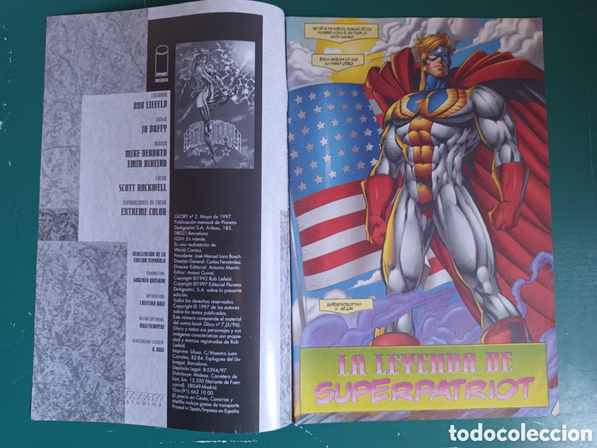 C&oacute;mics: Glory N&deg; 2 IMAGE - WORLD COMICS 1997 - Foto 2