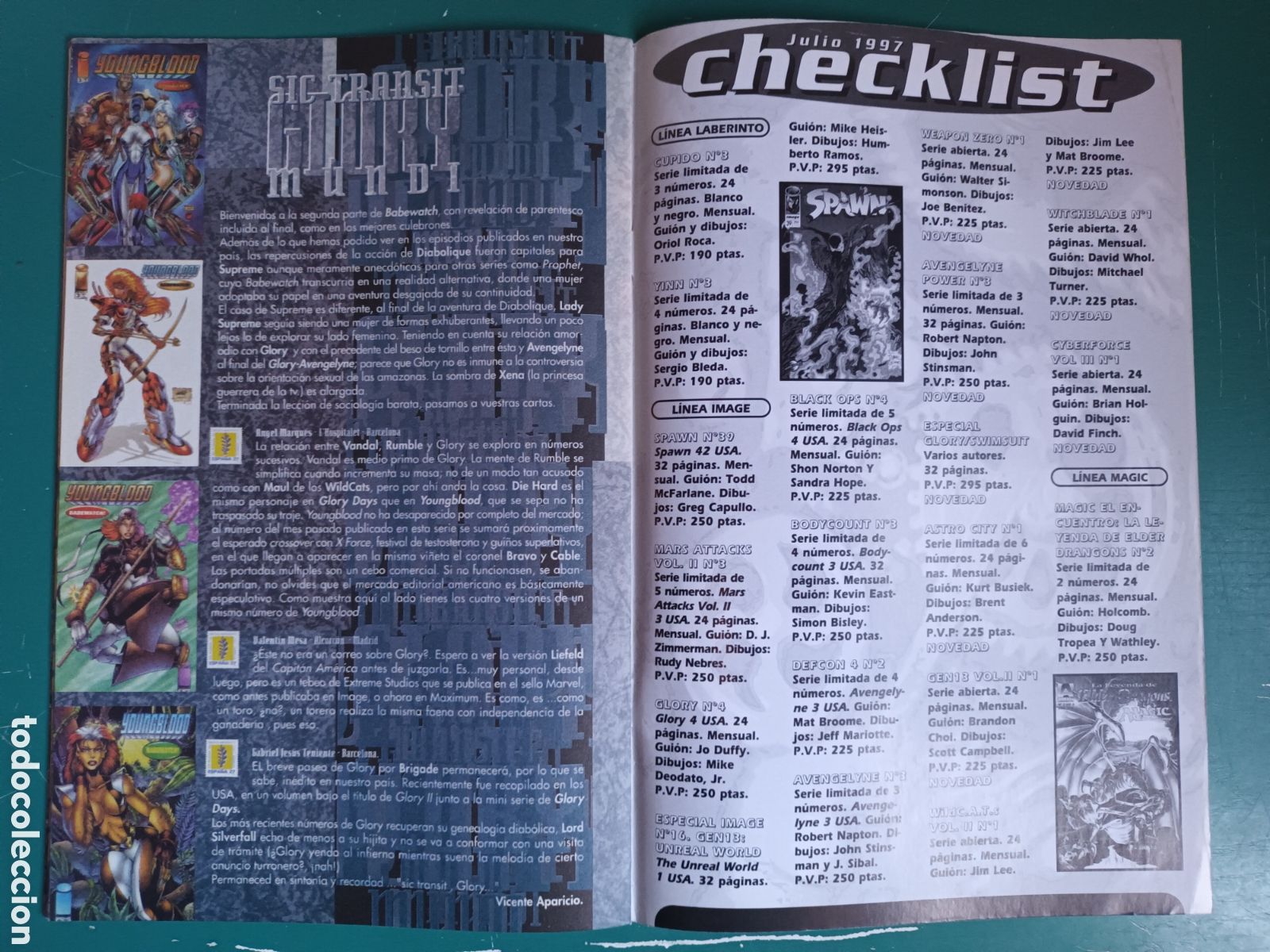 C&oacute;mics: Glory N&deg; 4 IMAGE - WORLD COMICS - Foto 4