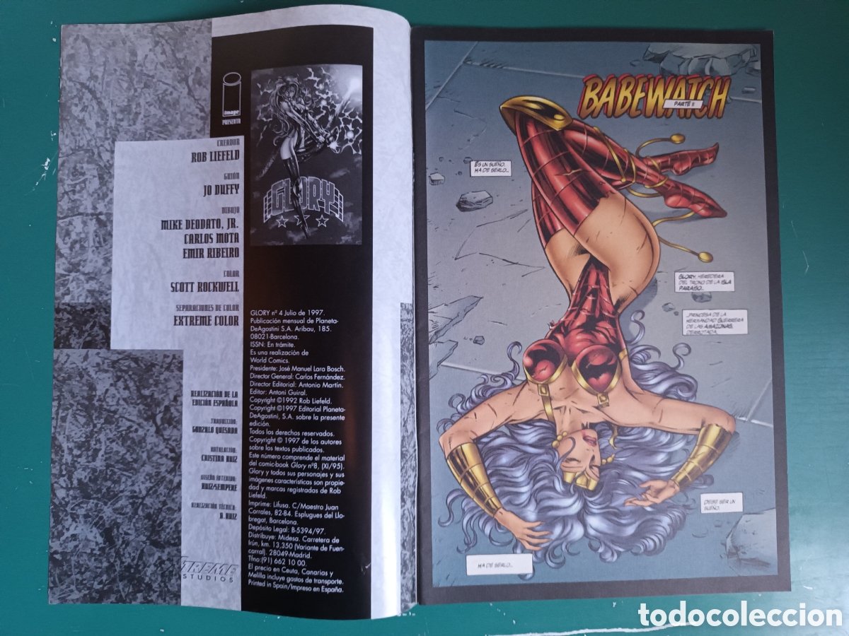 C&oacute;mics: Glory N&deg; 4 IMAGE - WORLD COMICS - Foto 2