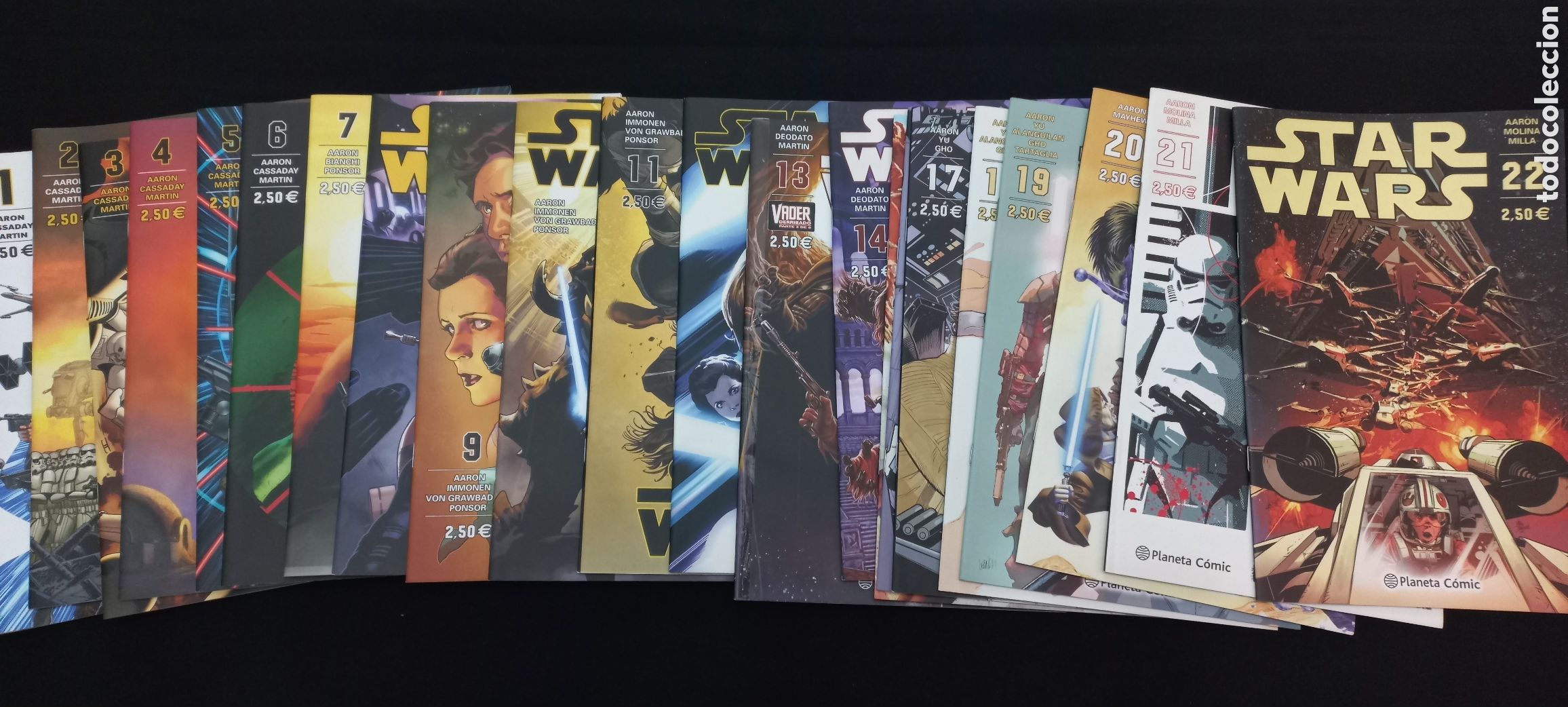 C&oacute;mics: 22 NUMEROS STAR WARS PLANETA COMIC. - Foto 2