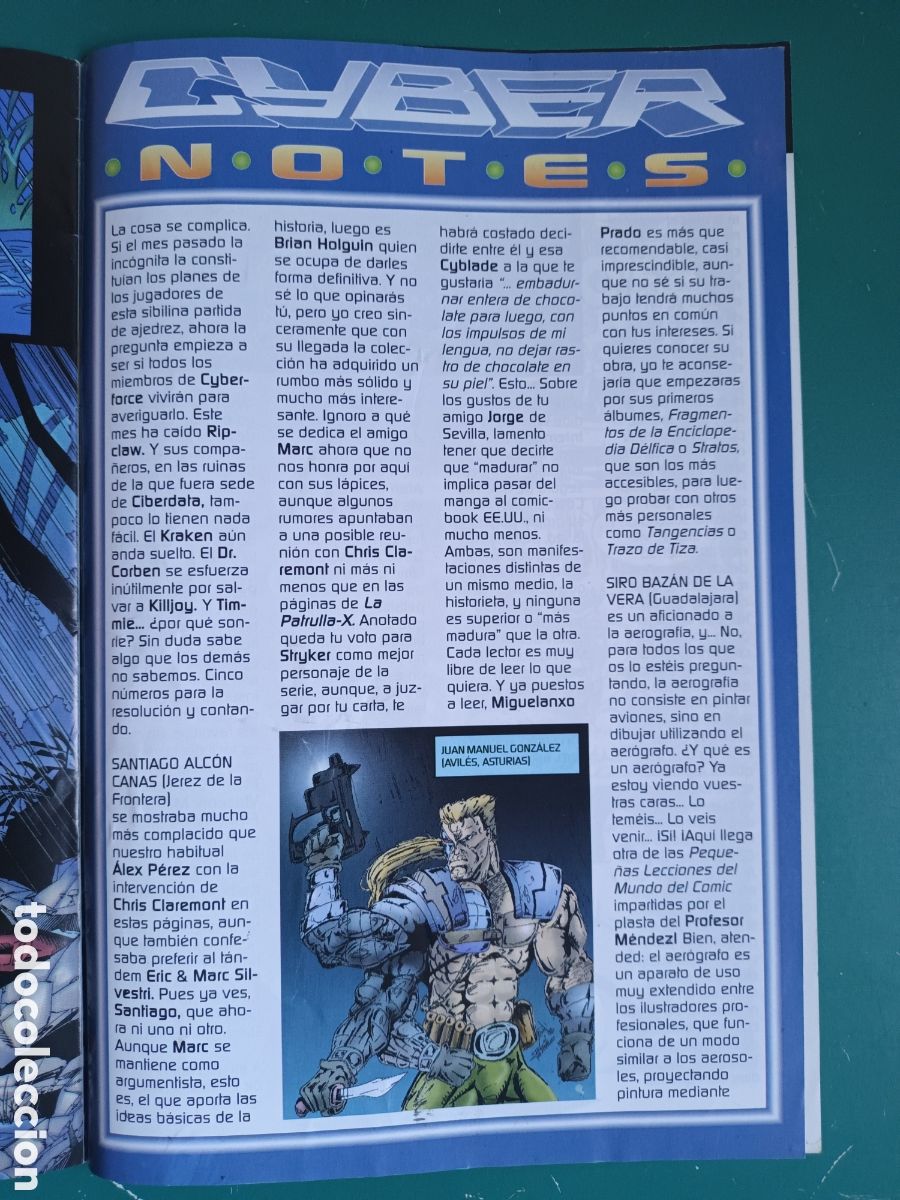 C&oacute;mics: Cyber Force N&deg; 5 vol.2 IMAGE - TOP COW 1996 - Foto 4