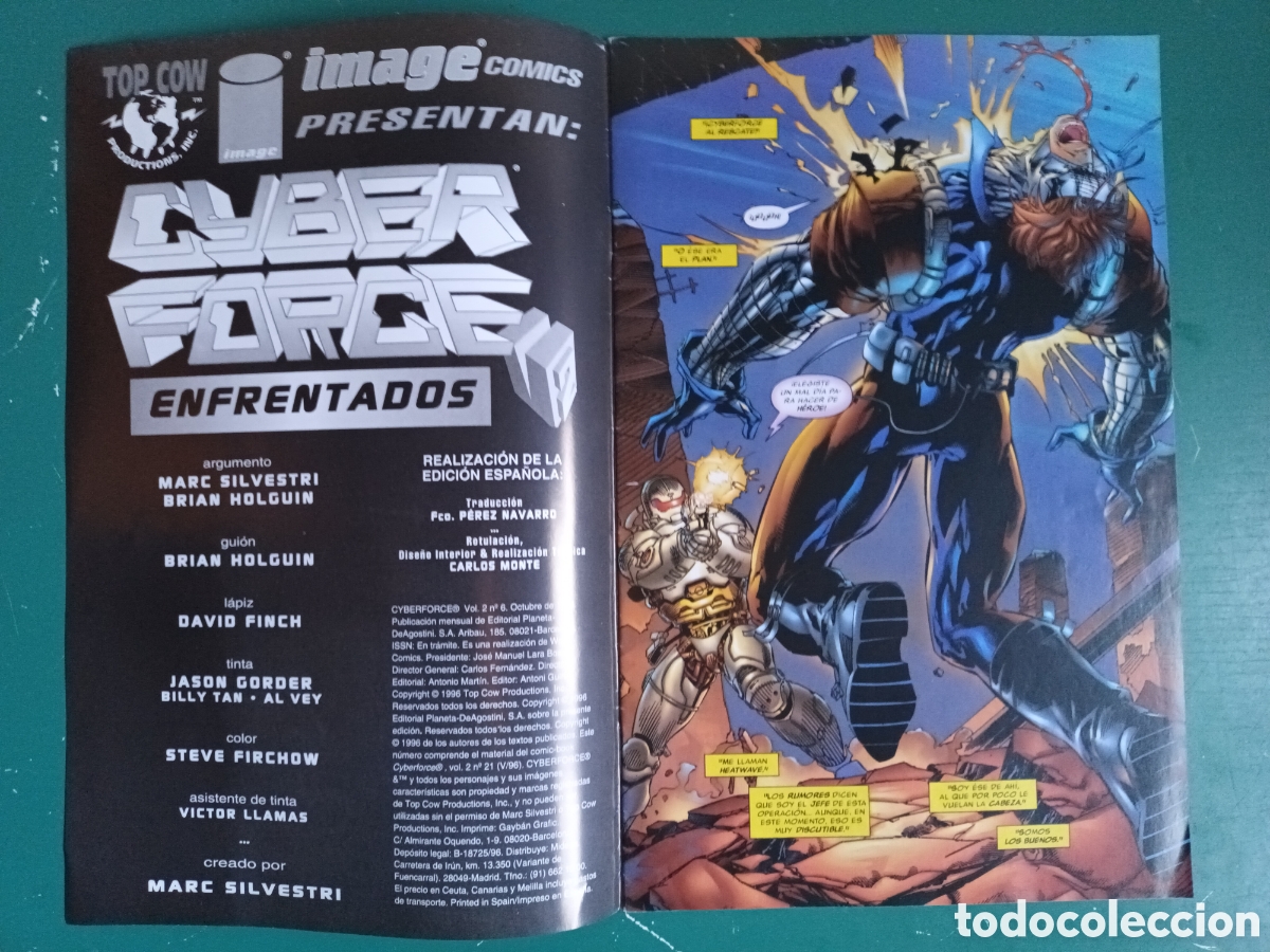 C&oacute;mics: Cyber Force N&deg; 6 vol.2 IMAGE - TOP COW - Foto 2