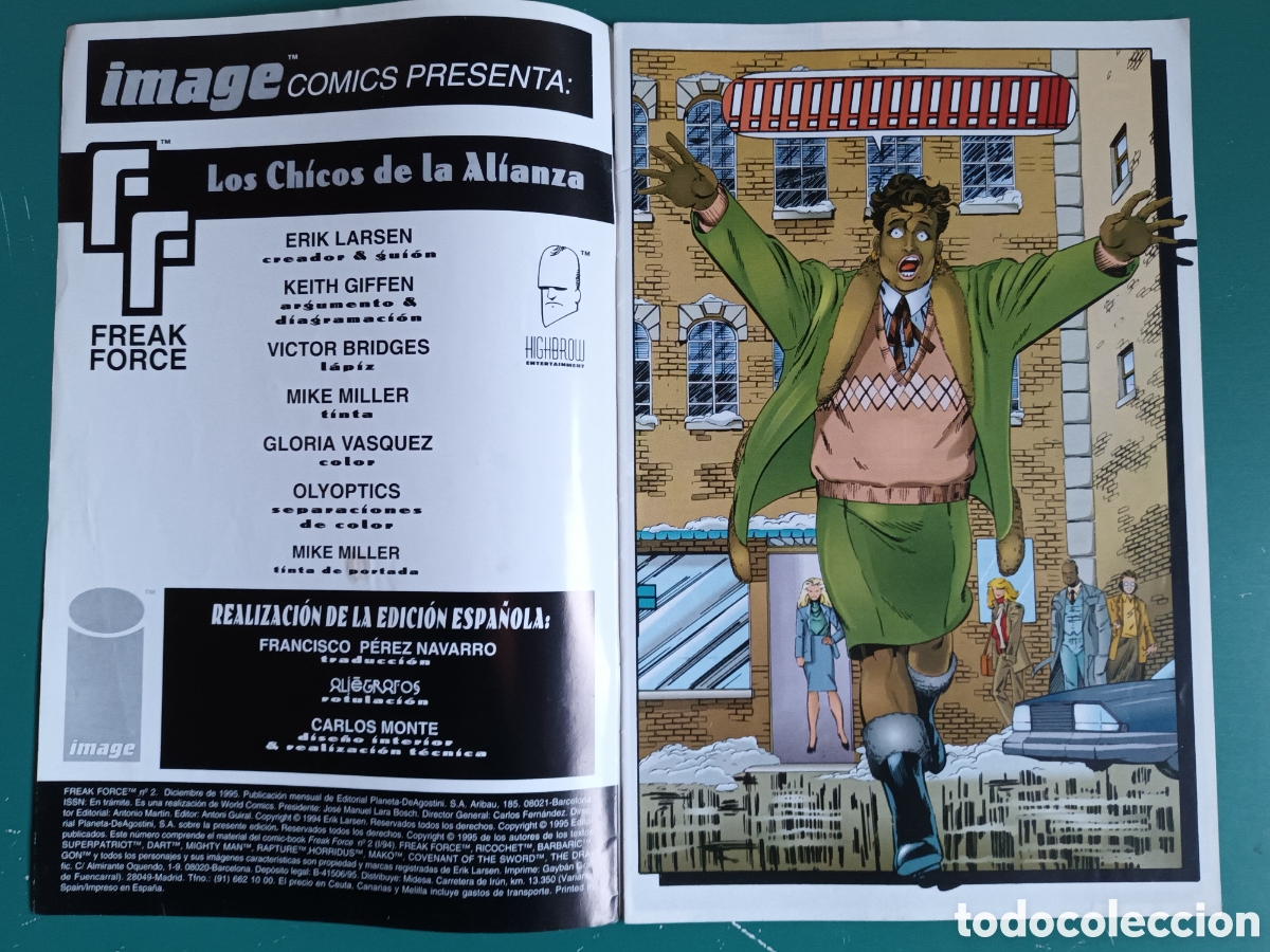 C&oacute;mics: Freak Force N&deg; 2 IMAGE - WORLD COMICS - Foto 2