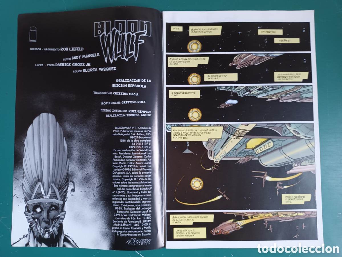 C&oacute;mics: Bloodwulf N&ordm; 1 IMAGE - WORLD COMICS - Foto 2