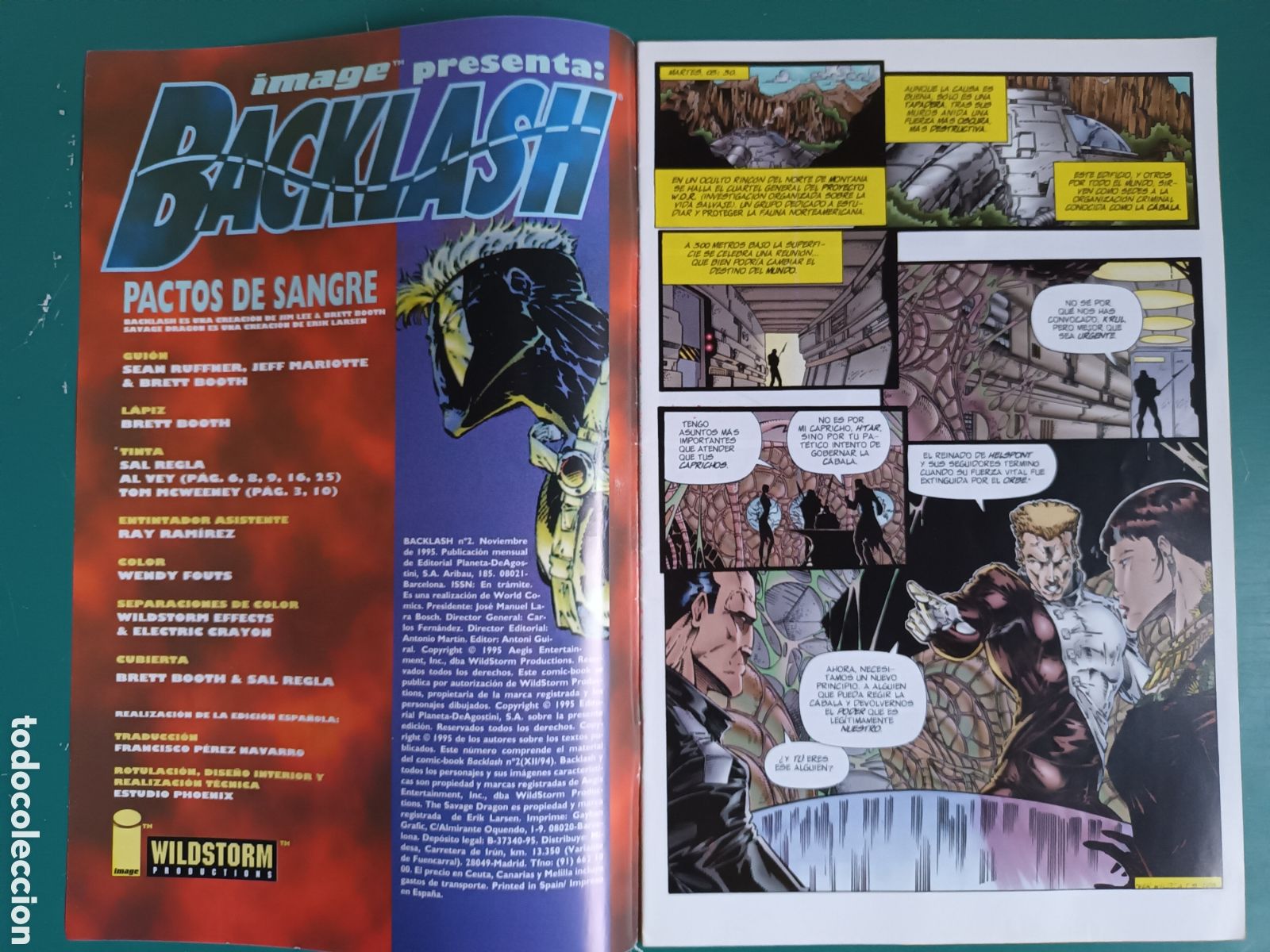 C&oacute;mics: Blacklash N&ordm; 2 IMAGE - WORLD COMICS - Foto 2