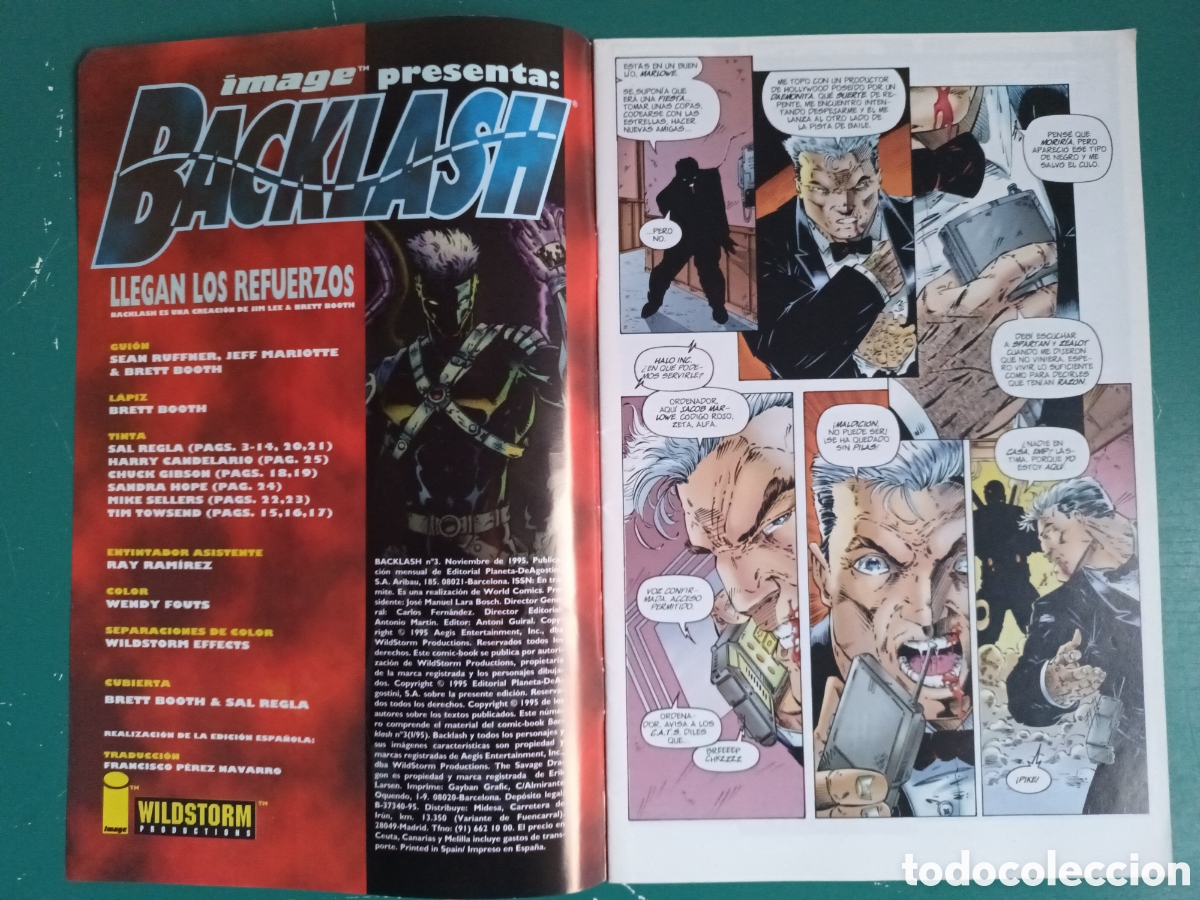 C&oacute;mics: Blacklash N&deg; 3 IMAGE - WORLD COMICS - Foto 2