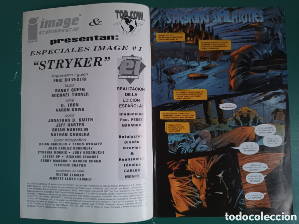 C&oacute;mics: Especiales Image N&ordm; 1 Stryker IMAGE - WORLD COMICS - Foto 2