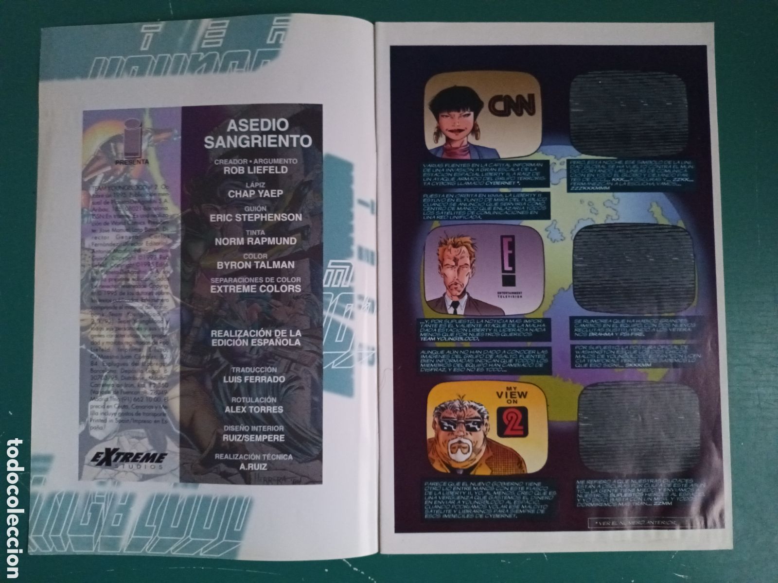 C&oacute;mics: Team Youngblood N&deg; 2 IMAGE - EXTREME STUDIOS - Foto 2