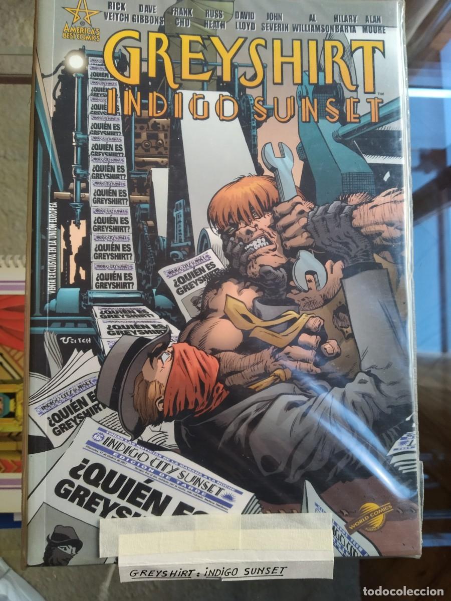 C&oacute;mics: Greyshirt. Indigo Sunset - Alan Moore / Dave Gibbons / ... - Foto 1