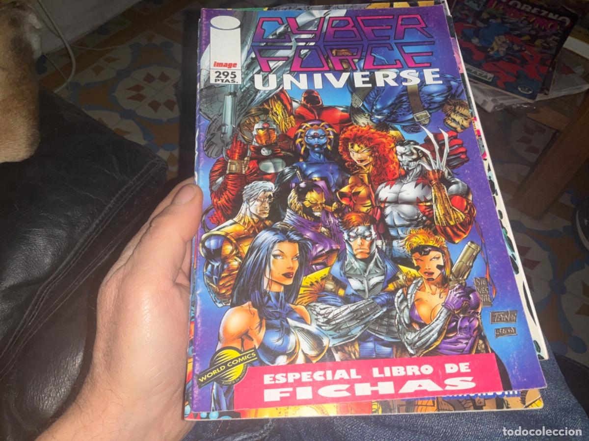 Comics : CYBER FORCE UNIVERSE. ESPECIAL LIBRO DE FICHAS.