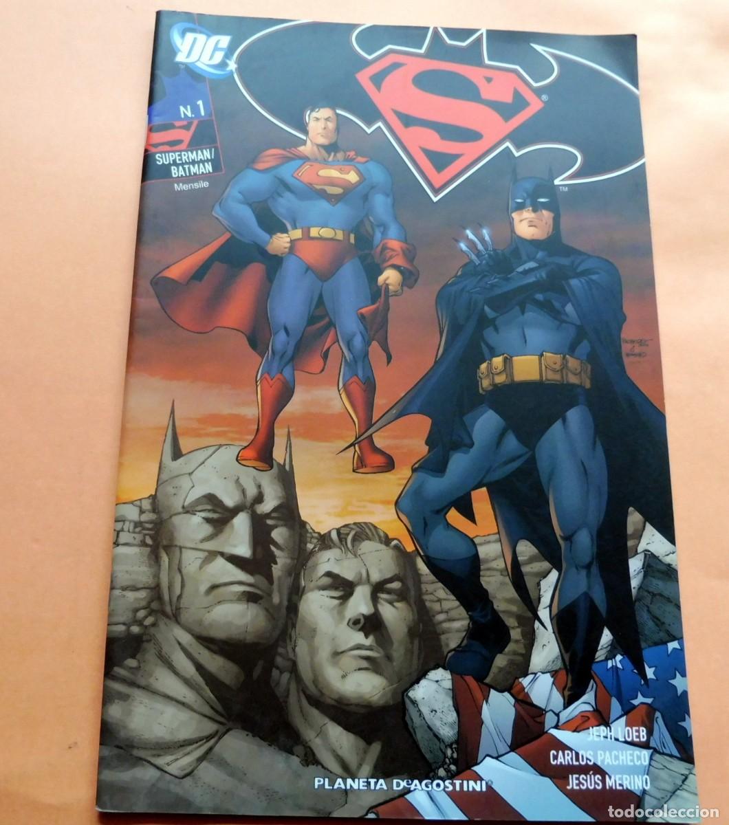 C&oacute;mics: SUPERMAN/BATMAN - PLANETA - MENSILE - N&Uacute;M 1 - DC- - Foto 1