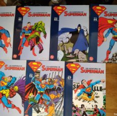 Cómics: SUPERMAN-8 PRIMEROS TOMOS-COLECCION LAS AVENTURAS DE SUPERMAN-PLANETA DE AGOSTINI DC-. Lote 395648929