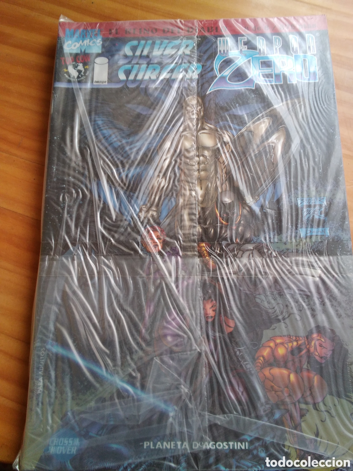 C&oacute;mics: Weapon zero & silver surfer planeta Cross over colecci&oacute;n completa 8 numeros - Foto 2