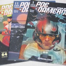 Cómics: STAR WARS, POE DAMERON , NºS 01 ,11 Y 19 ( OFERTA PRECIO REDONDO). Lote 402049439