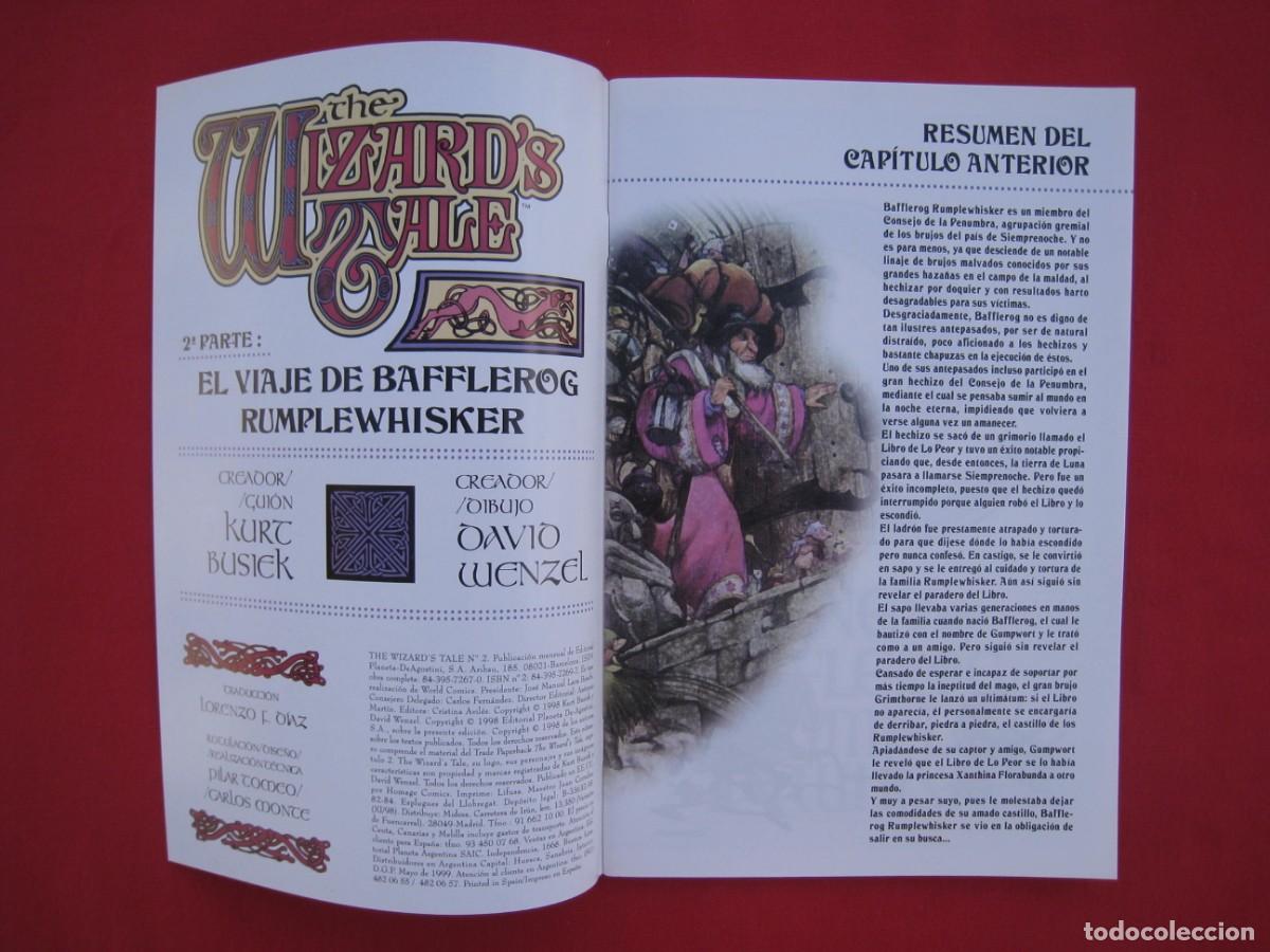 C&oacute;mics: THE WIZARD&acute;S TALE - N&ordm; 2 DE 3 - HOMAGE COMICS - PLANETA. - Foto 3