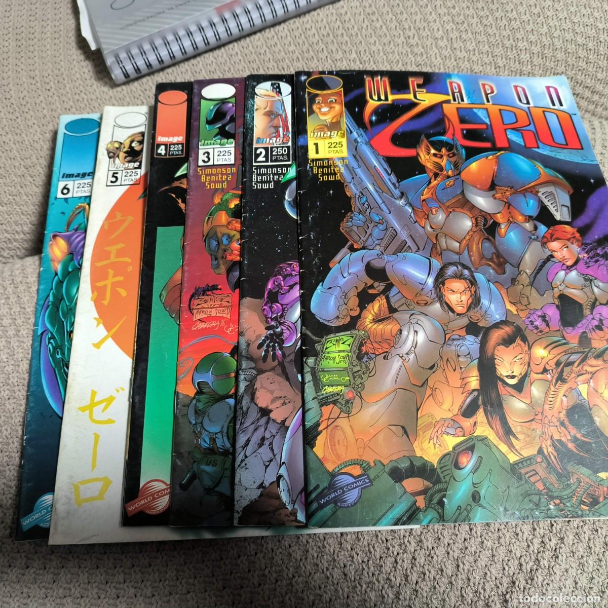 C&oacute;mics: COLECCION COMPLETA - WEAPON ZERO - N&ordm; 1 AL N&ordm; 6 - WORLD COMICS - PLANETA - Foto 1