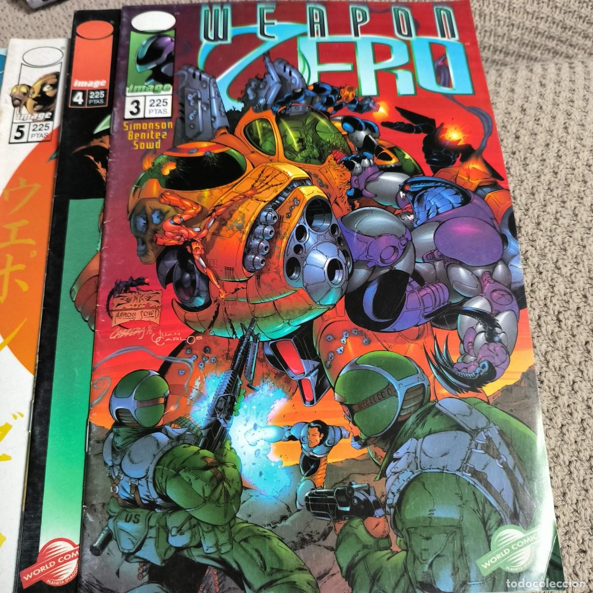 C&oacute;mics: COLECCION COMPLETA - WEAPON ZERO - N&ordm; 1 AL N&ordm; 6 - WORLD COMICS - PLANETA - Foto 5
