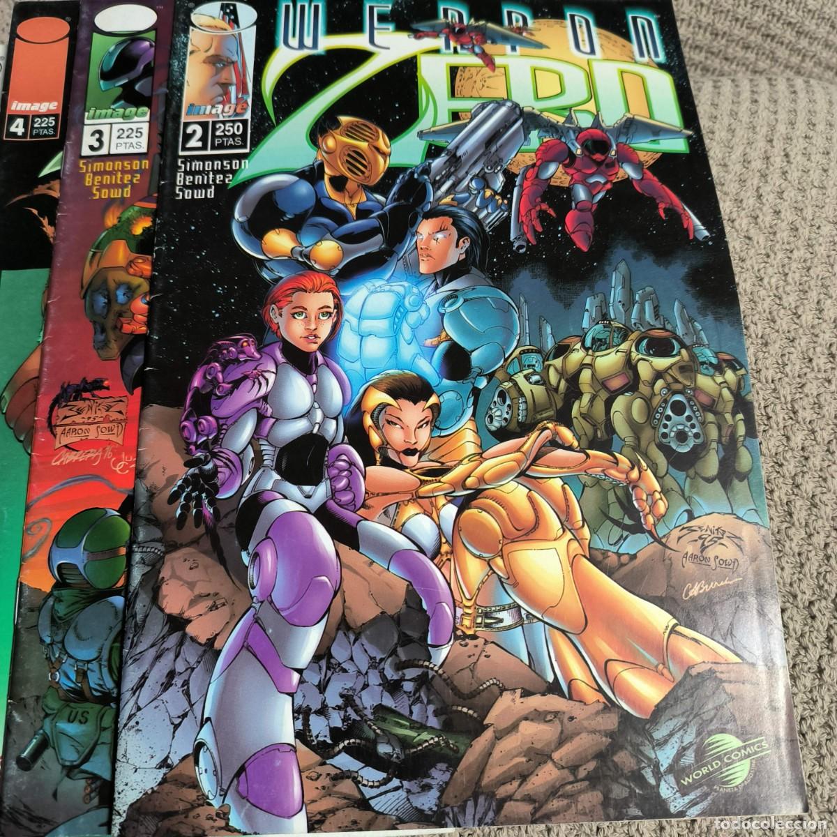 C&oacute;mics: COLECCION COMPLETA - WEAPON ZERO - N&ordm; 1 AL N&ordm; 6 - WORLD COMICS - PLANETA - Foto 6