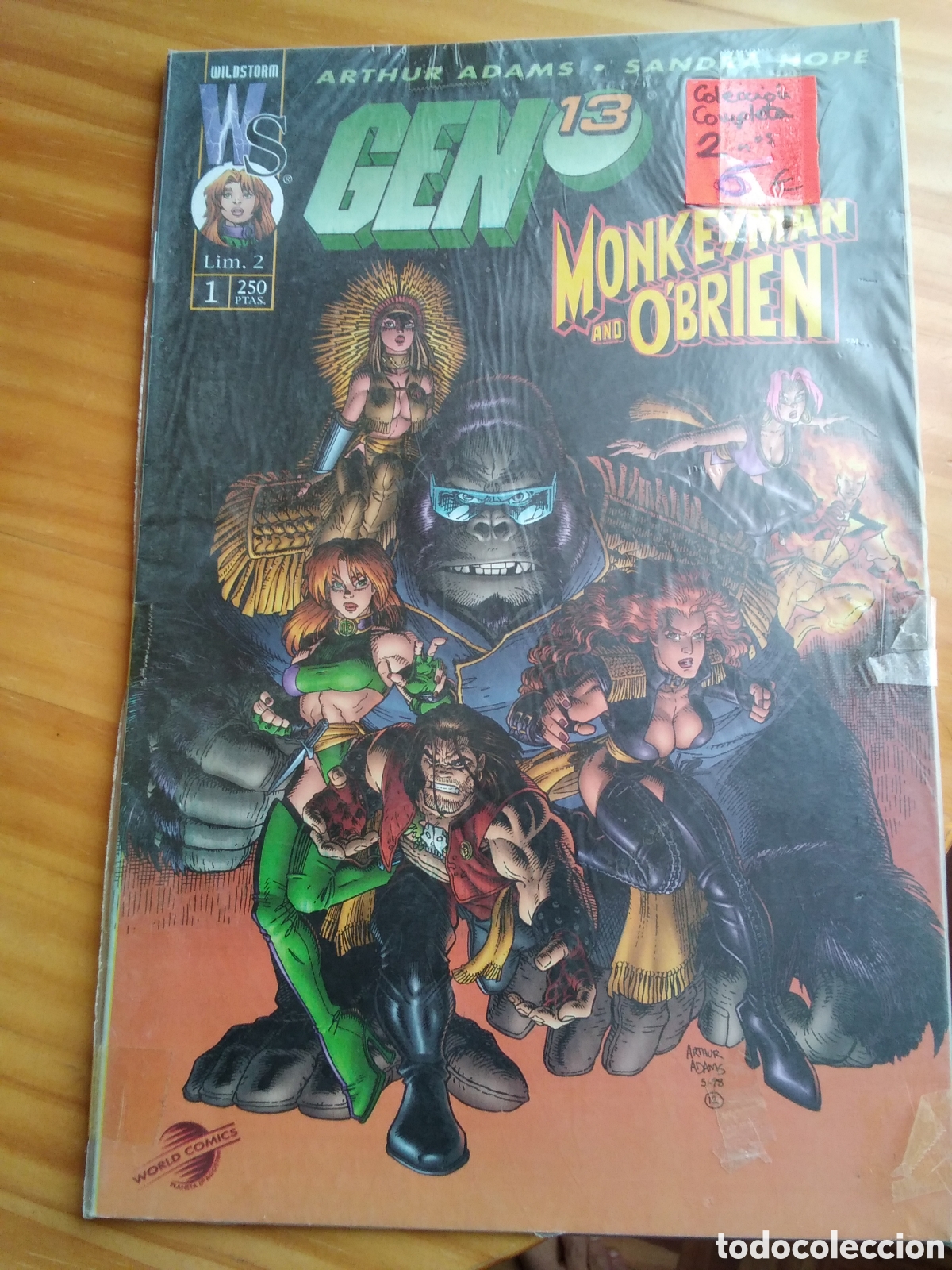 C&oacute;mics: Gen 13 monkeyman and o,brien Word comics colecci&oacute;n completa 2 numeros - Foto 1